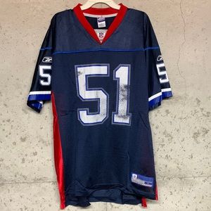 Vintage Buffalo Bills Takeo Spikes Jersey - Size Large